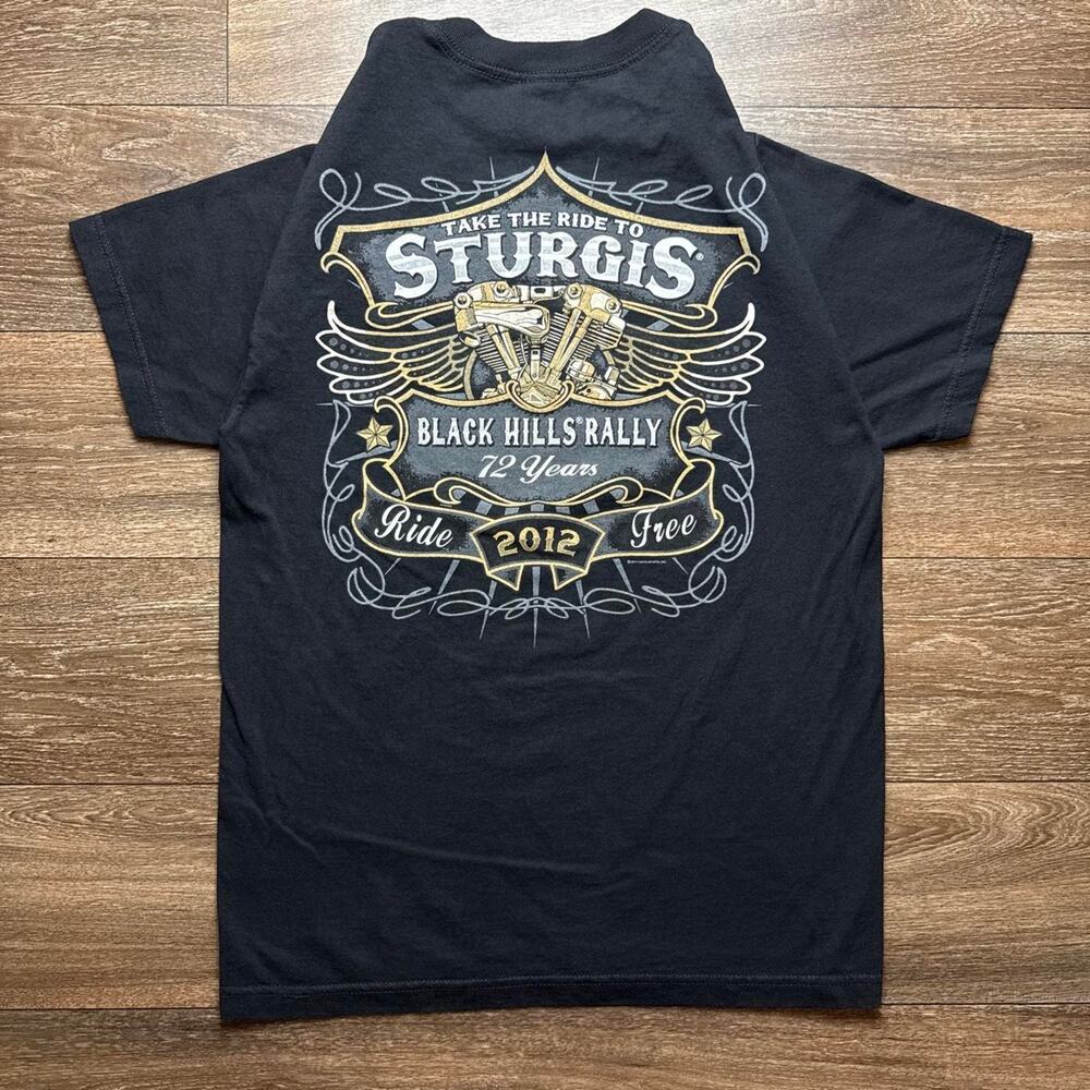 Black Sturgis Rally 2012 Graphic Tee